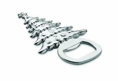 Logo trade promotional gifts image of: Bottle opener Christmas motif